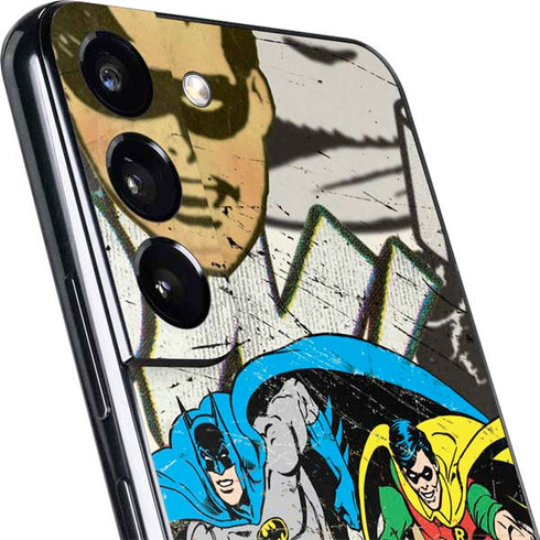 DC Comics Batman and Robin Vintage Action Pose Galaxy S22 Skin